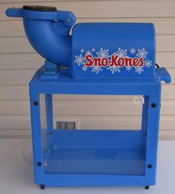 Sno-Kone Machine